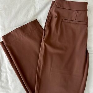 Lululemon Straight-Leg Mid-Rise Luxtreme Pant *Regular L Dark Oxide